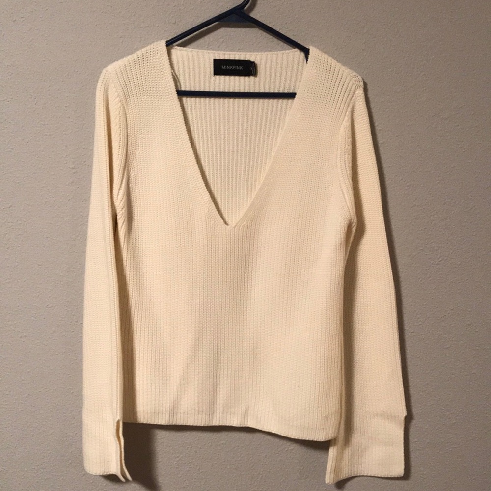 Minkpink bell sleeved sweater